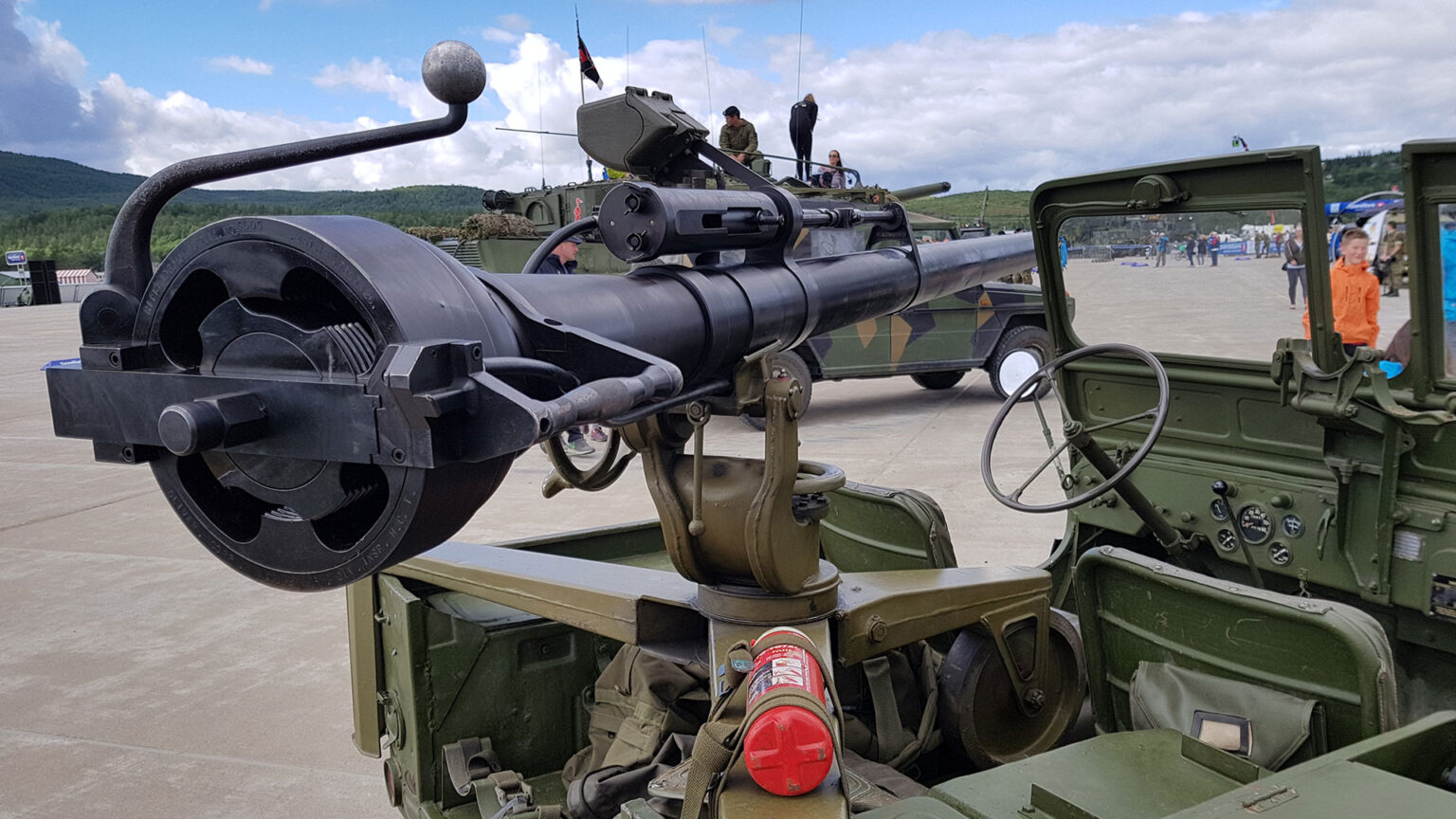 Troms Military Museum has an interesting collection of vehicles.